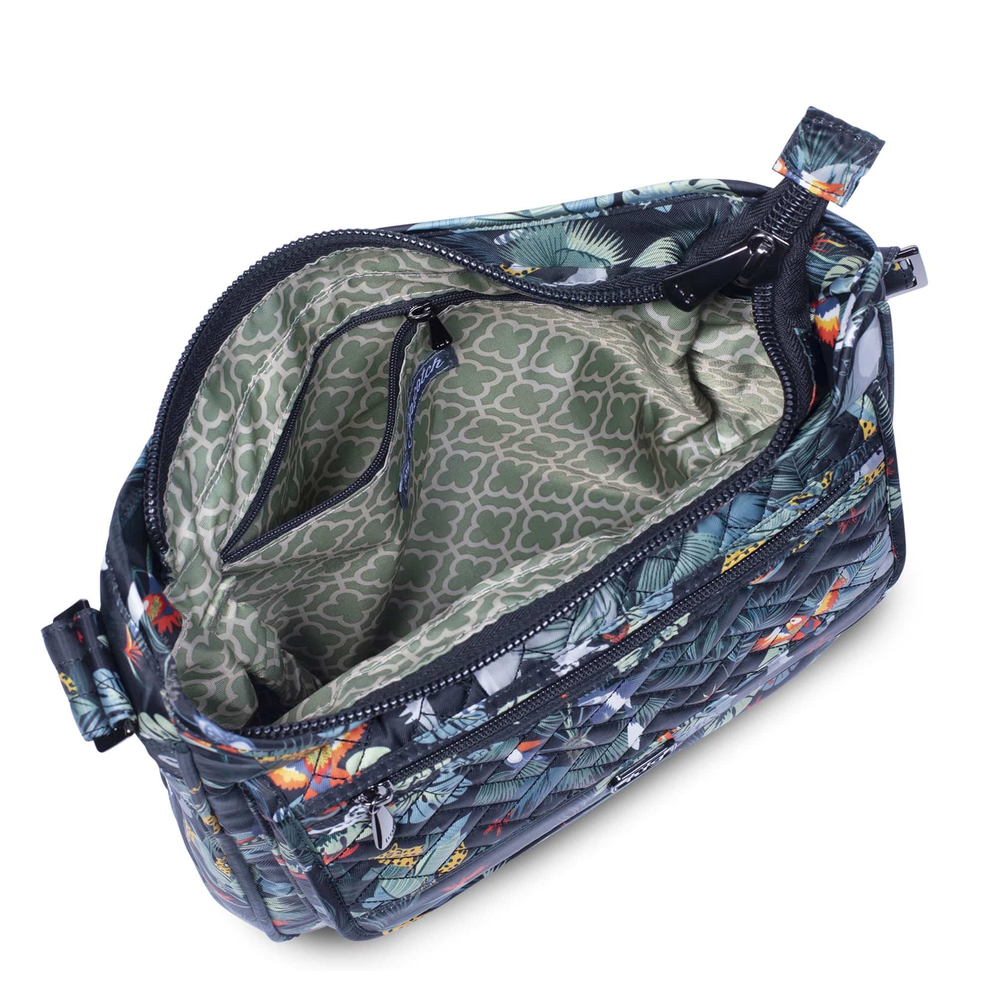 Hopscotch Crossbody Bag - WILDLIFE BLACK - Hopscotch_WildlifeBlack_05